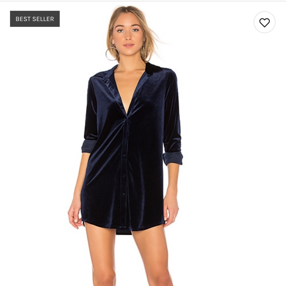 Revolve Superdown Velvet Dress